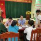 Phường Phú Sơn tổ chức mở tài khoản ngân hàng cho đối tượng Người có công và Bảo trợ xã hội 
