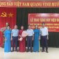 Đảng uỷ phường Phú Sơn trao Huy hiệu Đảng cho đảng viên và sơ kết tình hình thực hiện nhiệm vụ 9 tháng đầu năm 2023.