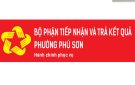 Công khai kết quả giải quyết TTHC quý II.2023